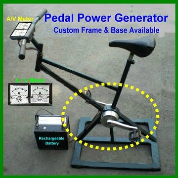 pedal power generator