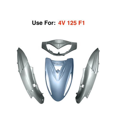 Plastic Fairing Kit Use For SYM 4V 125 F1 - DMG