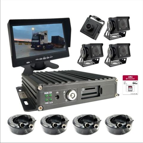 4 Channels 1080p Full HD Mobile DVR