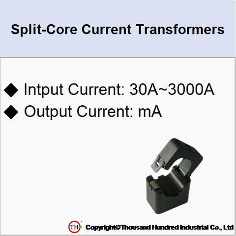 Split-Core Current Transformers