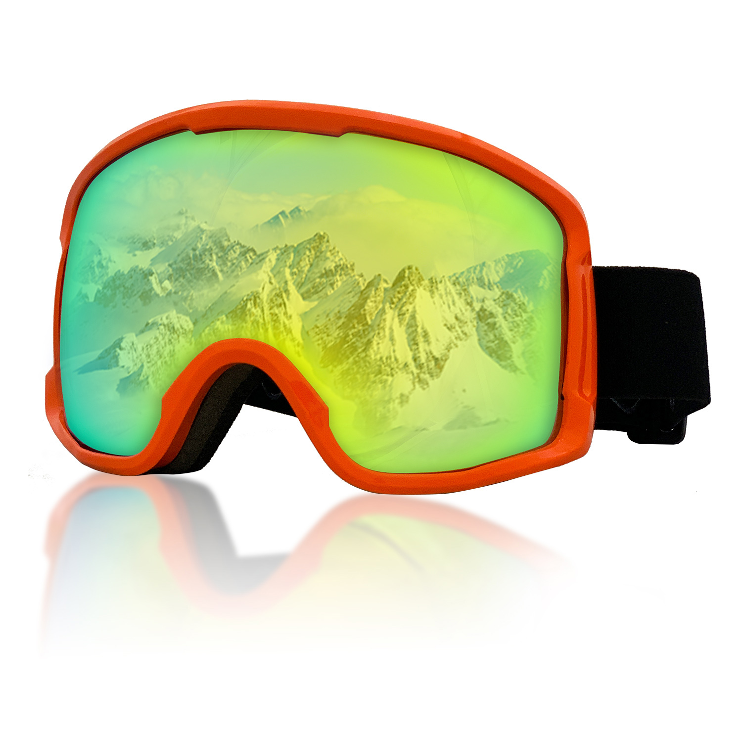 Large Spherical Custom Snow Goggle, Snow Ski Goggles, Snow Boarding