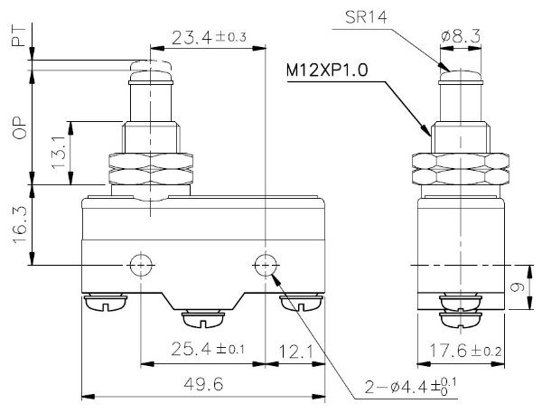 微動開關TM-1307