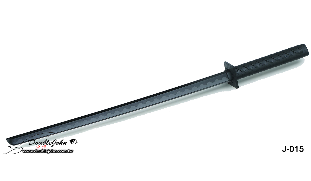 J015,PP sword,Plastic sword,Polypropylene sword,black katana,Ninja Tou