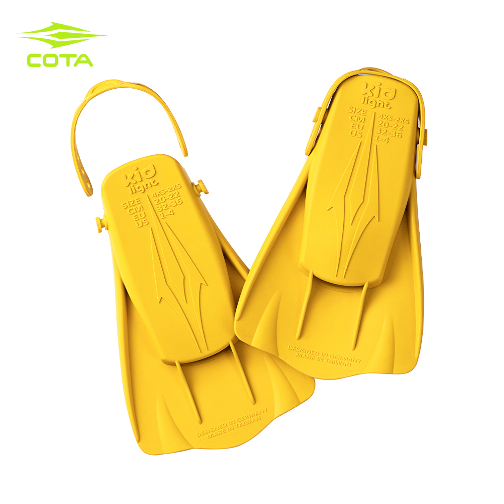COTA Kid Swim Fins, Rubber Fins, Diving Fins, Rubber Dive Fins, Scuba Fins, Kicking Training