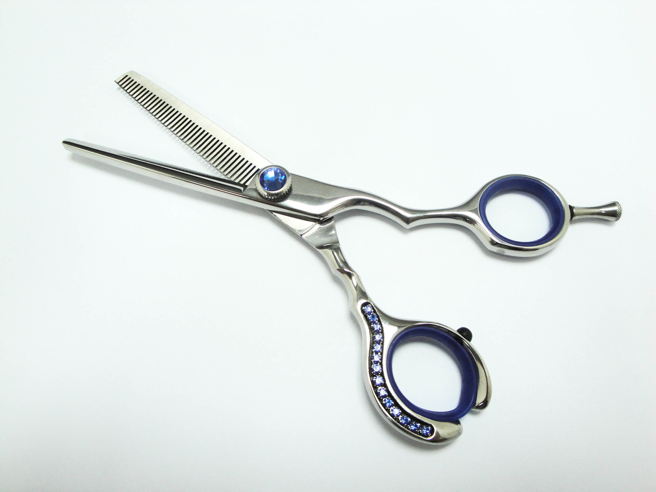 Crystal Decoration Opposite Thinning Hair Scissors Plf O1dc57