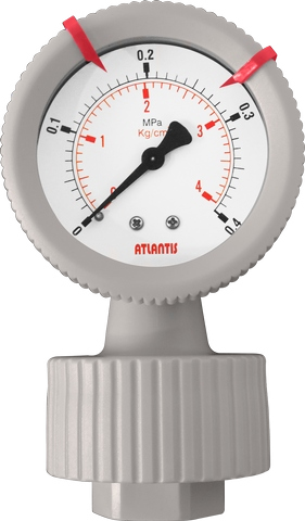 Integrated Diaphragm Pressure Gauge (PP Case Type)