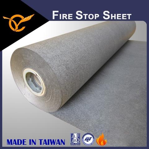 Long-Term Expansion Fire Rated Intumescent Sheet Blocked Smoke