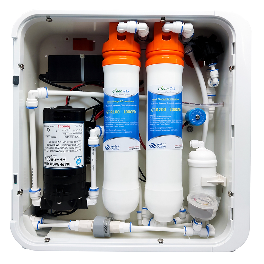 7 Stages Under Counter Carbon & RO Water Filter System