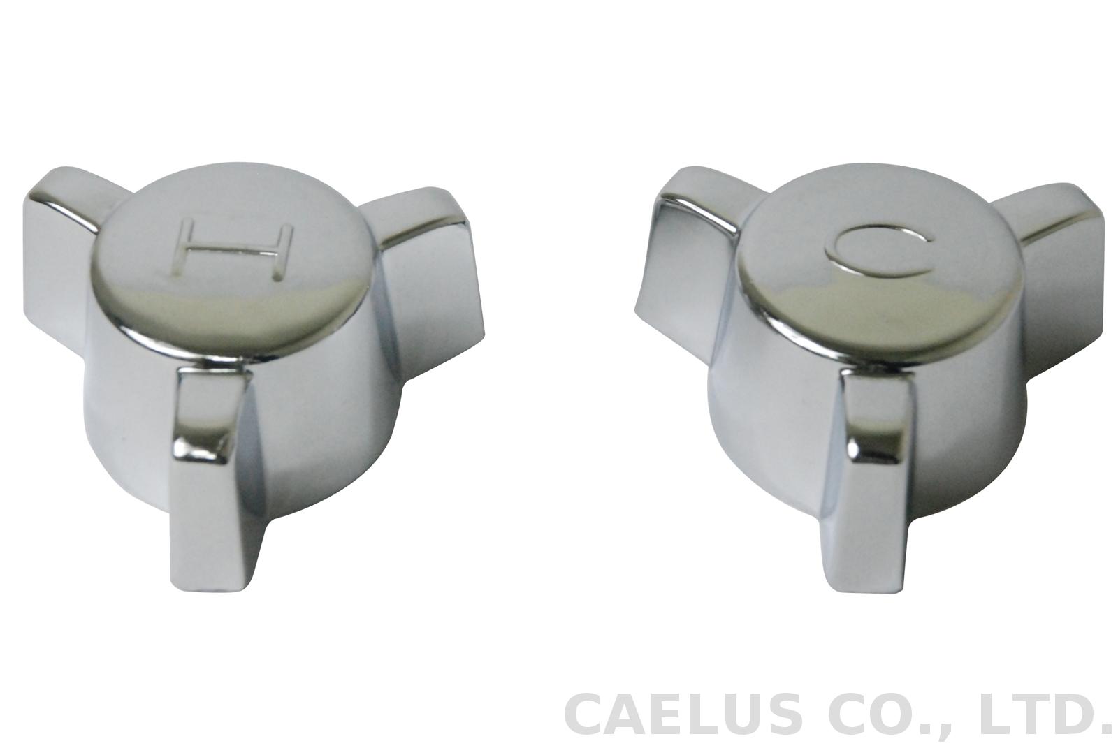 Caelus Faucet Repairs Canopy Cross Handle, Universal Fit, Set Screw