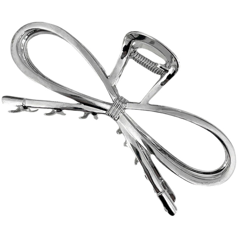 Metallic color hair claw hair accessories manufacturer taiwantrade