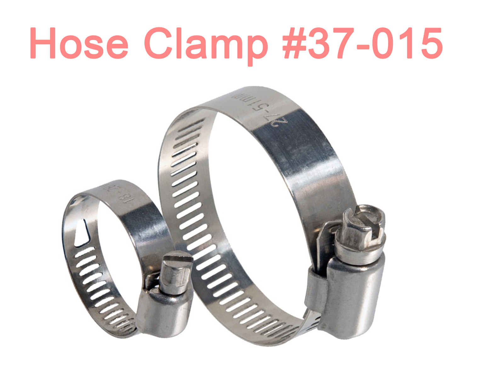 Stainless steel hose clamp made in Taiwan 