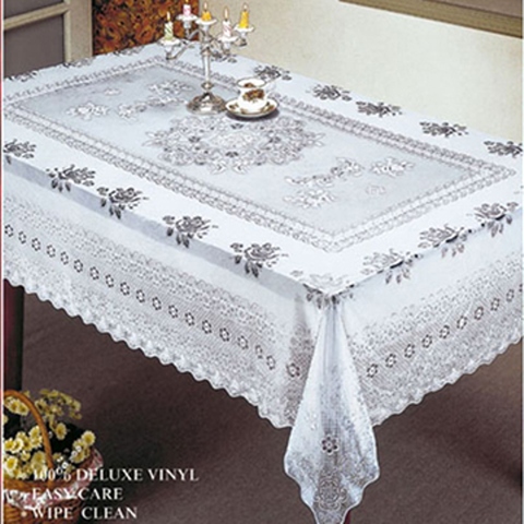 vinyl lace tablecloth