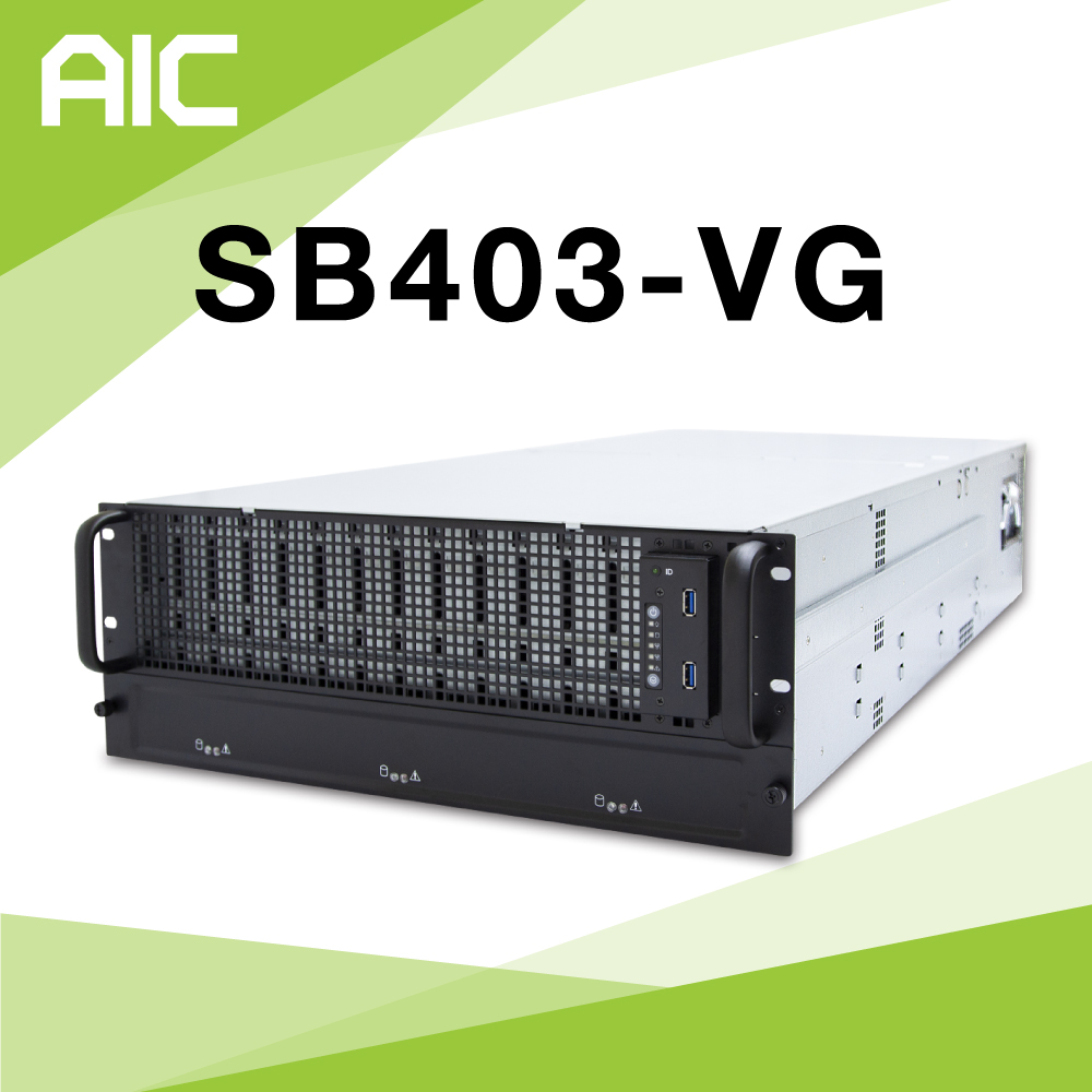 AIC 4U 60Bay High Density Storage Server (SB403VG)
