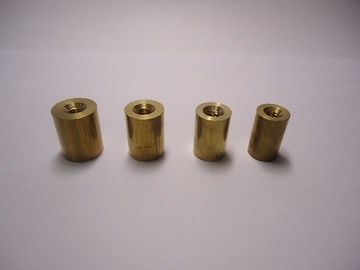 Brass ferrule - cue tip brass ferrule