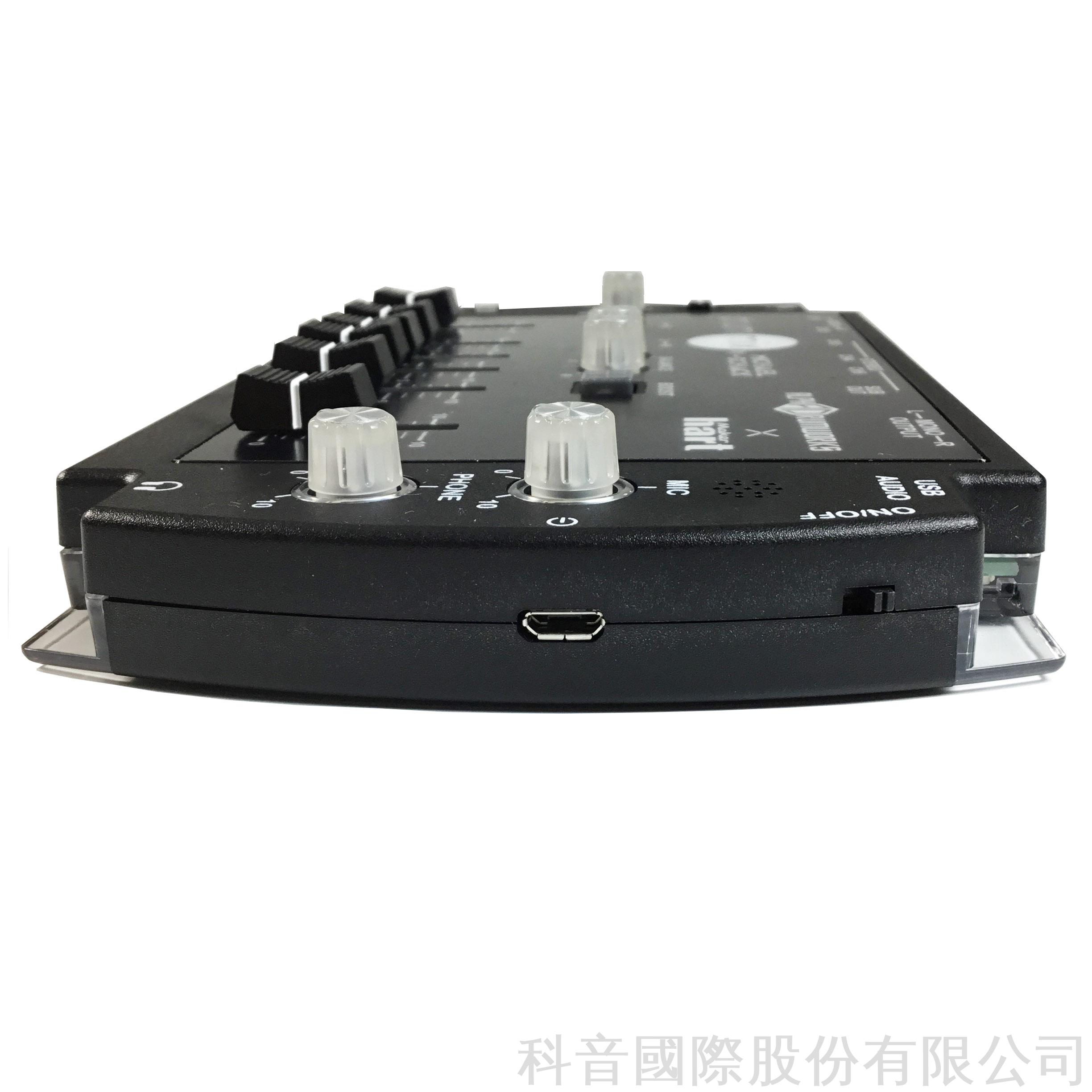 Drum 5 channels/3.5mm/6.3mm jack USB audio out/build in