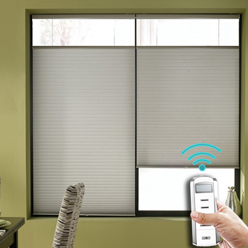 Motorized Cellular Shades - Top-Down Bottom-Up Type | Taiwantrade.com