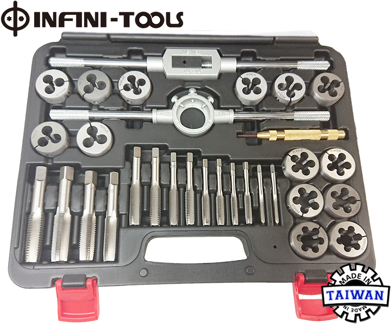 31piece H.S.S Thread Tap and Die Set, Metric Size