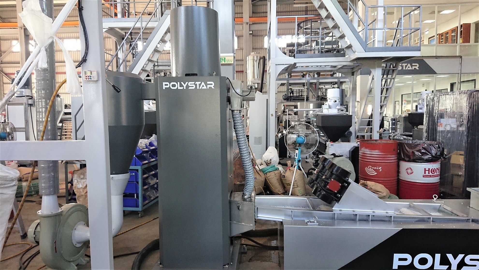 Plastic Shopping Bags recycling machine