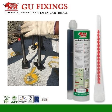 Great Reliability Chemical Adhesive For Fixing Bars Studs And