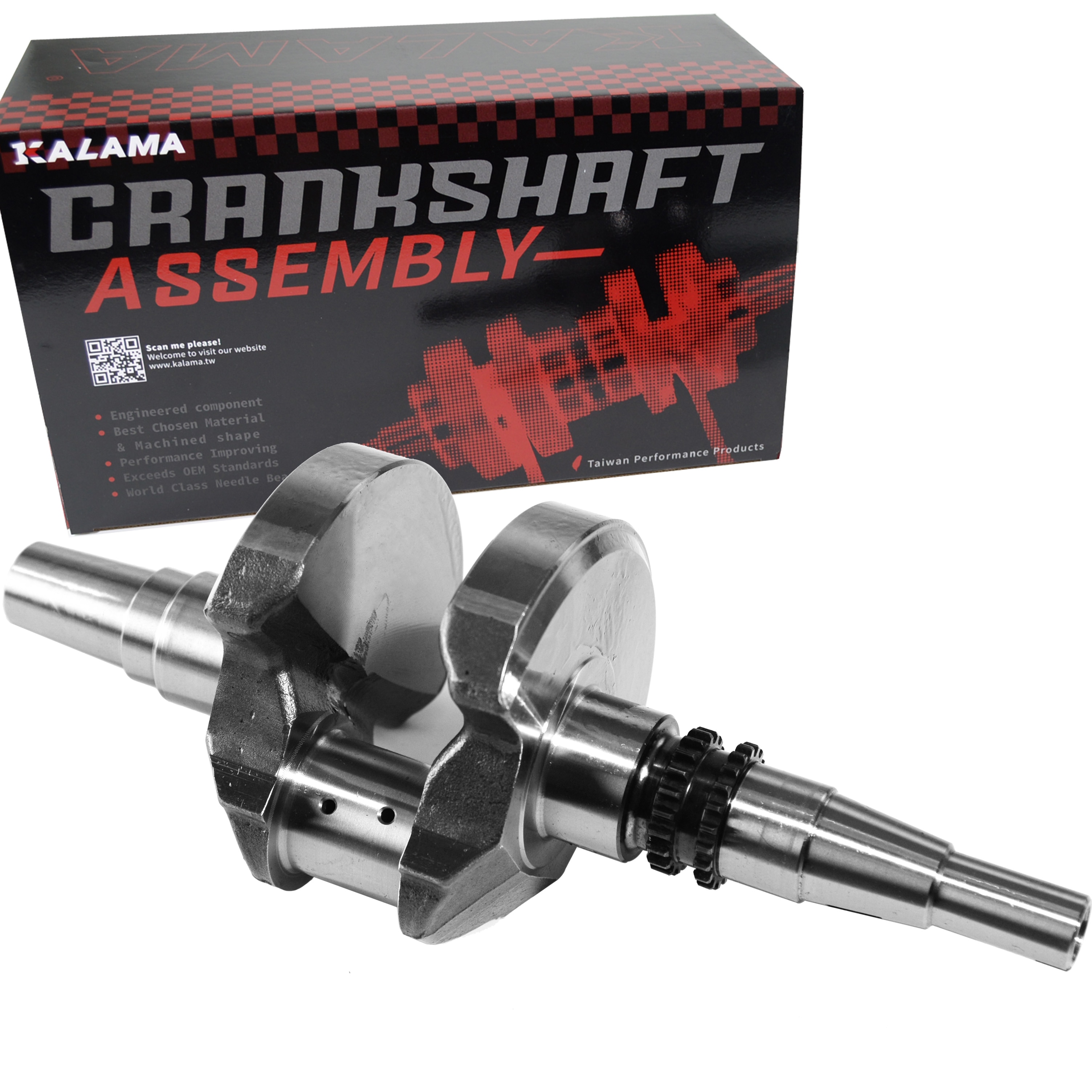 Kalama Racing Crankshaft Kawasaki Brute Force Teryx Prairie 700 750 05