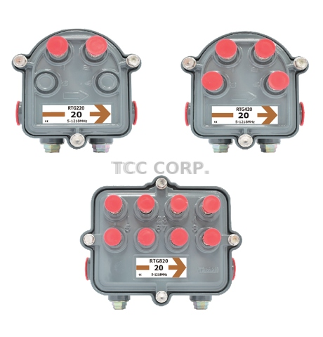 Line Passive Regal Compatible 2-4-8 way Taps 1.2GHz