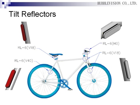 front bicycle reflector