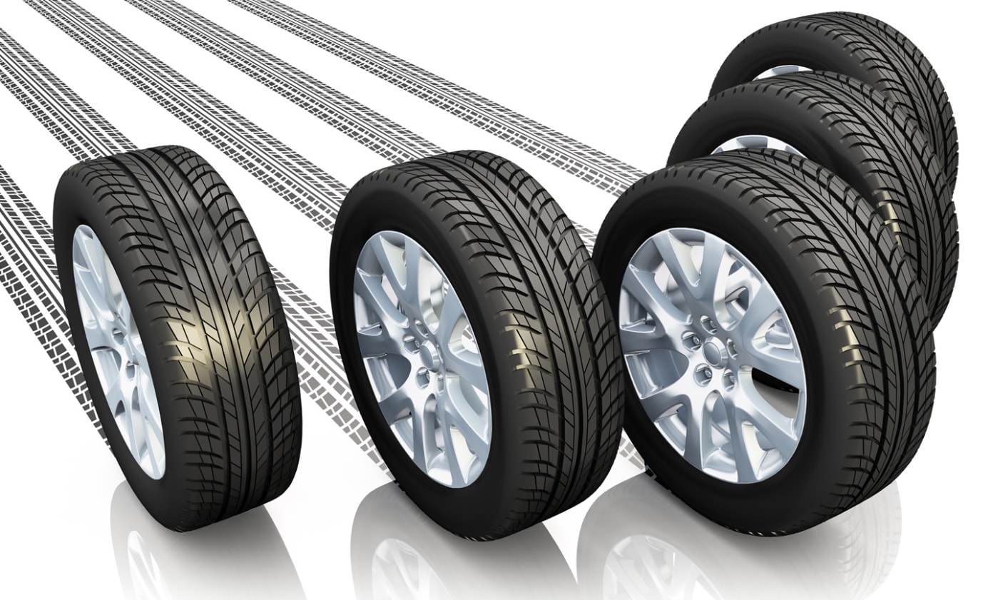 automobile tire, tyre