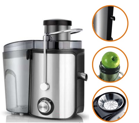 Stainless steel juice extractor