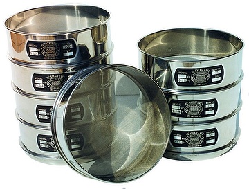 standard sieves for particle size analysis