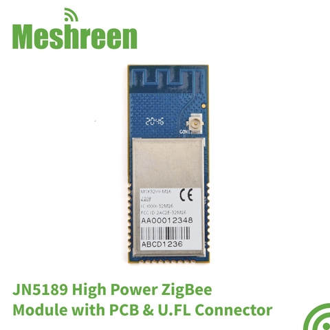 Meshreen® JN5189 High Power ZigBee Module with PCB and U.FL Connector Diversity