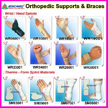 Hand, Wrist, Thermo Form, Finger Splint, Brace,Support, Medical