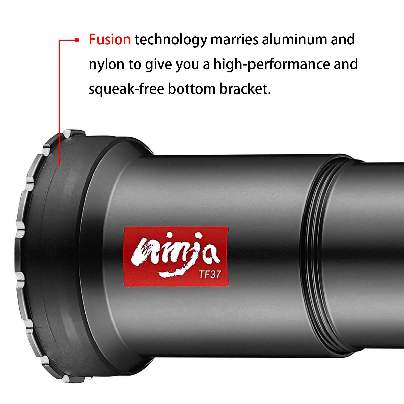 TOKEN NINJA LITE Bottom Bracket BB386/392 Bottom Shell Fit Shimano