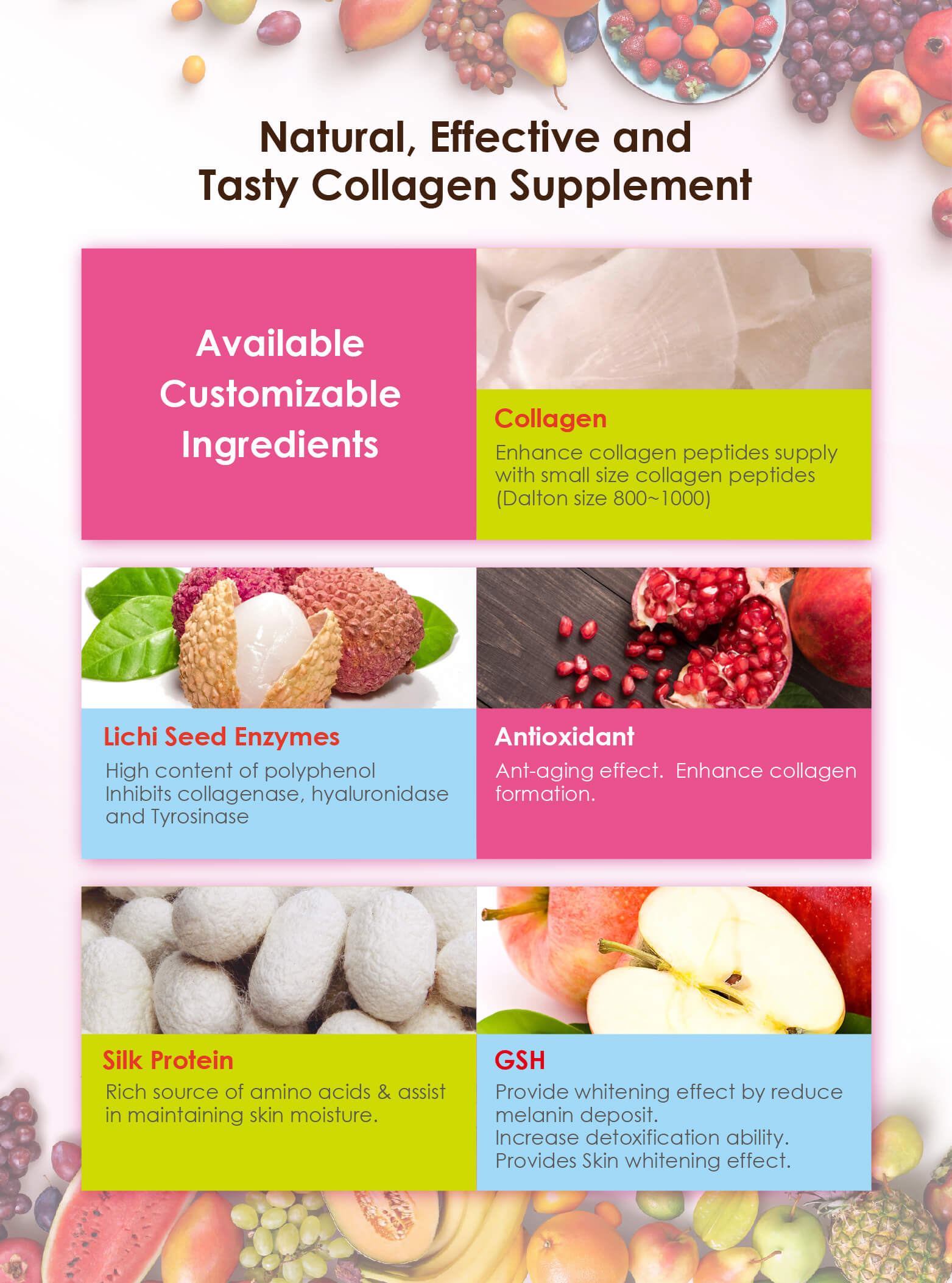 Collagen supplements essay