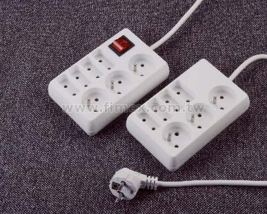 FRENCH TYPE MULTISOCKET - 7 OUTLETS