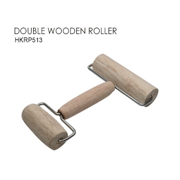 Spring Rooler Wood DOUBLE WOODEN ROLLER | Taiwantrade