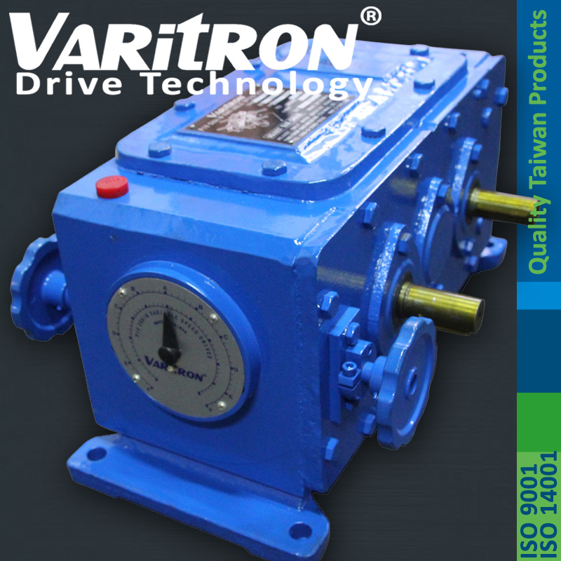 Varitron adjustable speed gearbox Speed Variable Chain PIV VARITRON ENGINEERING (TAIWAN) CO., LTD.