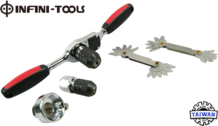 6piece Tap and Die Nut Ratchet Handle Set