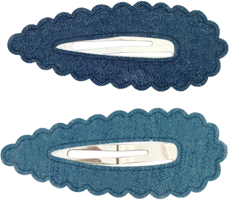 Denim Wavy Hair Clips Hair Snap Hair Ornaments Supplier Taiwantrade