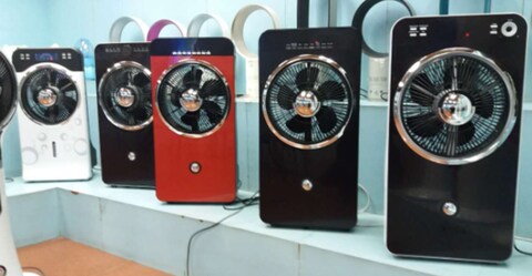 mist fan cooler