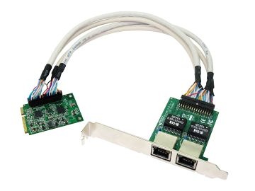 Mini PCI-e 2 Giga Lan Card