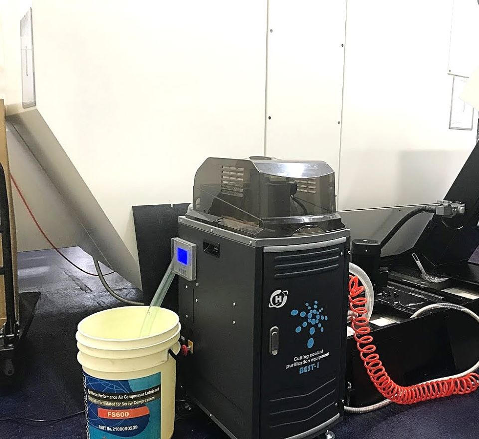 Cutting coolant purification equipment