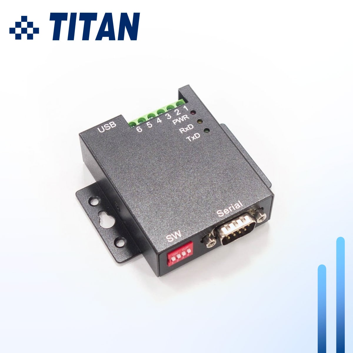 Industrial-grade USB to Serial Communication Adapter | TITAN ...