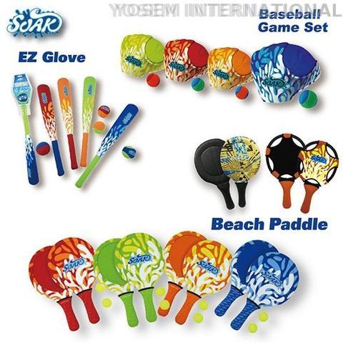 BASEBALL GAME SET & BEACH PADDLE