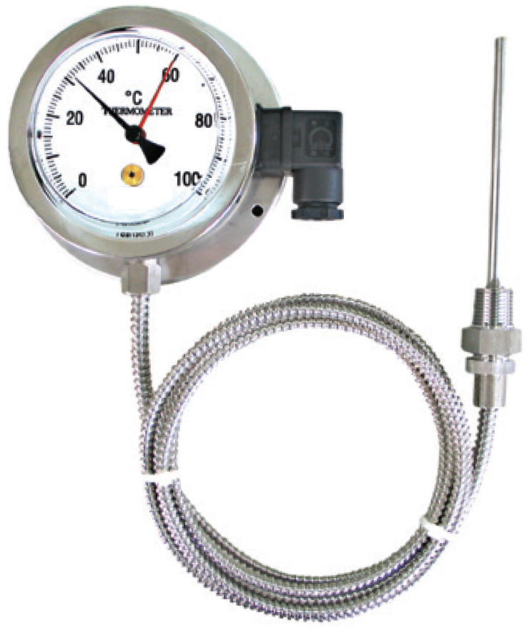 Remote Reading Thermometer with Switch Contact (Mediumfilled Type)