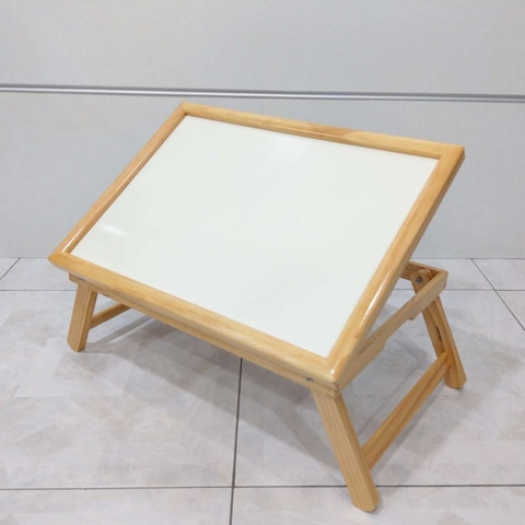 Multipurpose Foldable Portable Wooden Table with White Board 