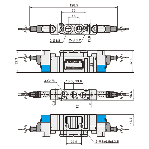 5/2 WAY PILOT SOLENOID VALVE | Taiwantrade.com