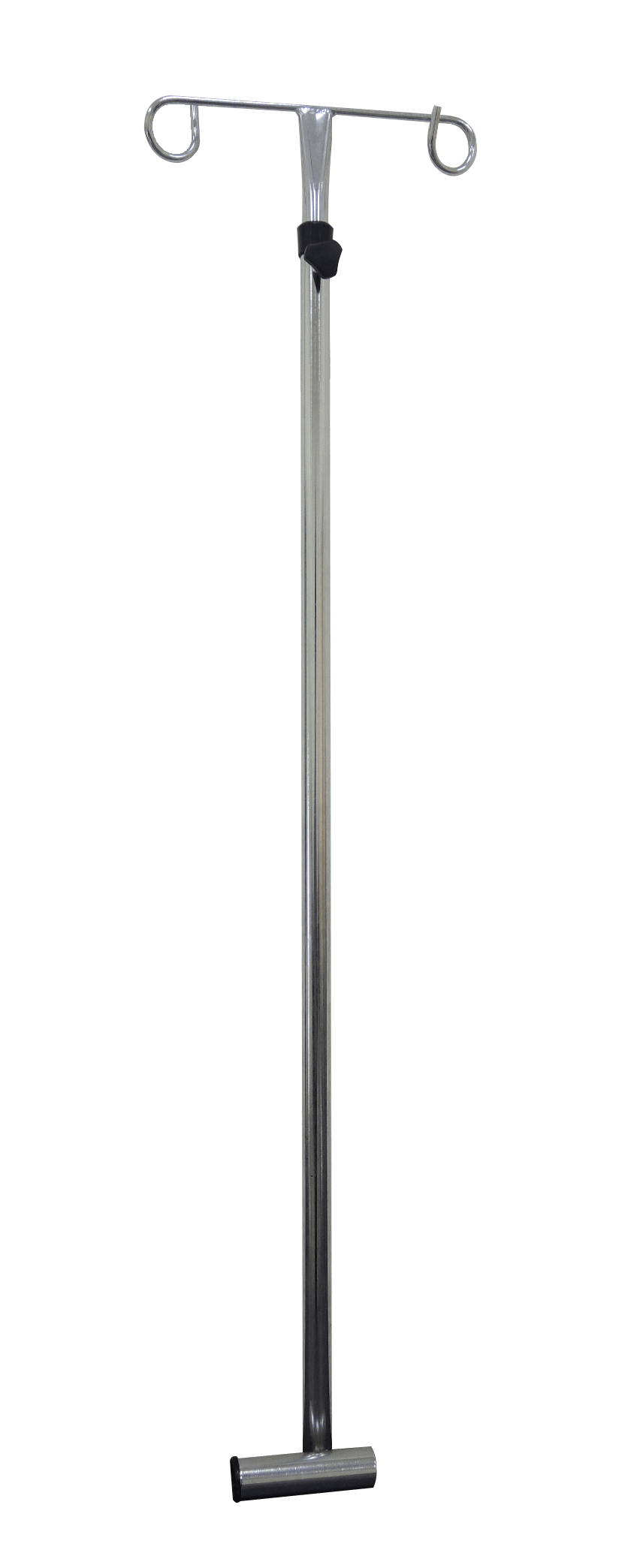 Stainless Steel IV Pole Drip Stand with Detachable Hook