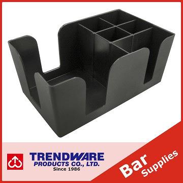 Taiwan Bar Table Caddy For Napkin Stir Stick Or Straw Abs