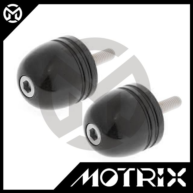 Aluminum bar end black d 30mm m5 m6 x 35mm bolt each 2pcs taiwantrade