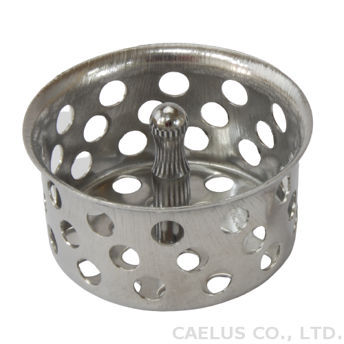 Metal strainer cup with post, prevents clogged drains Taiwantrade